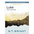 Luke for Everyone, Enlarged Print - Paperback