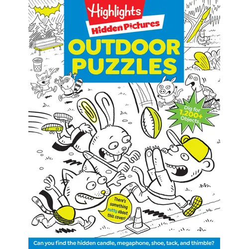 Outdoor Puzzles: Outdoor Activity Book Featuring Forests, Parks and More, Camping Game and Puzzle Book for Kids Ages 6-12 - Paperback