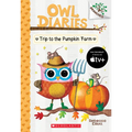 Trip to the Pumpkin Farm: A Branches Book (Owl Diaries #11): Volume 11 - Paperback