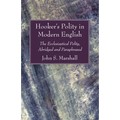 Hooker's Polity in Modern English
