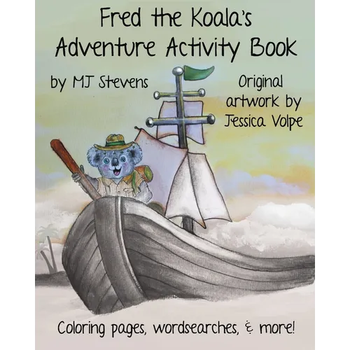 Fred The Koala's Adventure Activity Book - Paperback