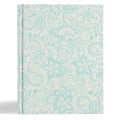 KJV Notetaking Bible, Blue Floral - Hardcover