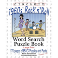 Circle It, 1960's Rock'n'Roll, Word Search, Puzzle Book - Paperback