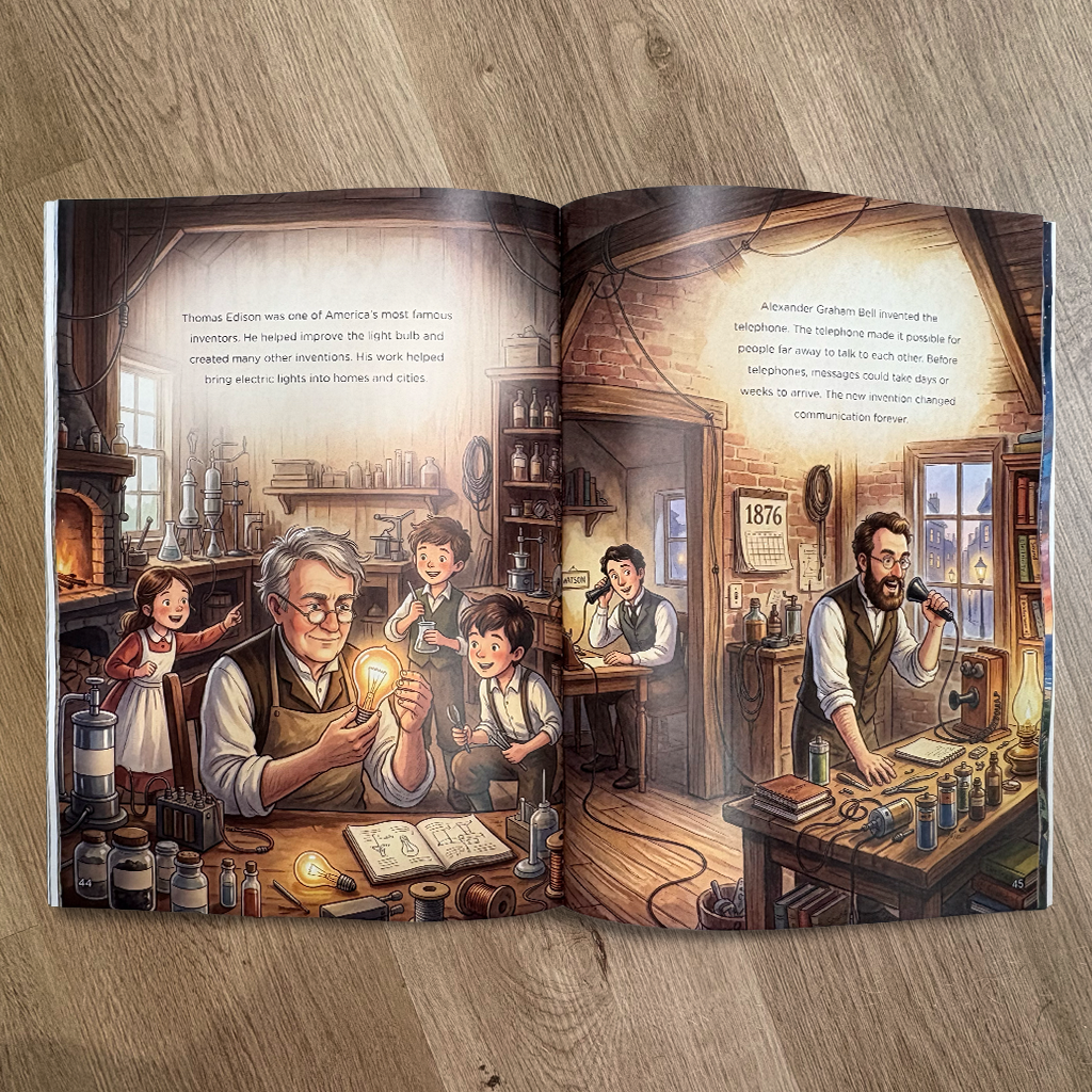 America's 250th Anniversary for Kids (Softcover Book)