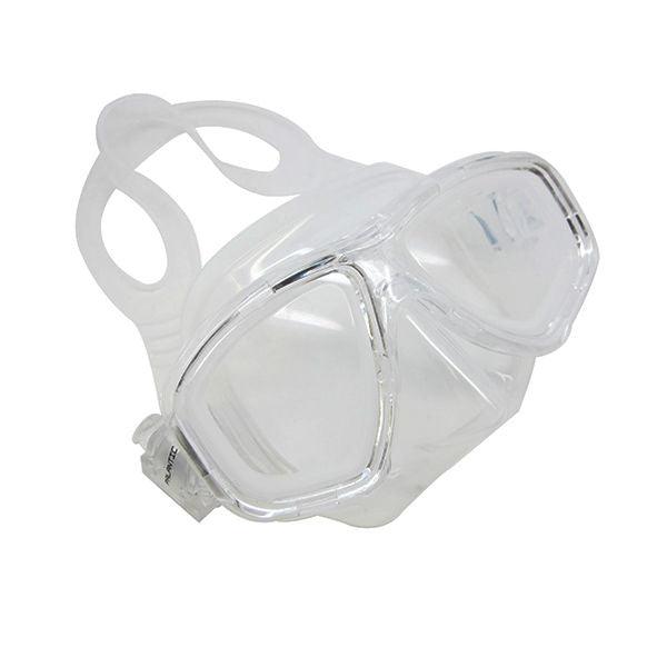Palantic M36 Clear/Clear Silicone RX Full Farsighted Lenses Dive/Snorkeling Mask
