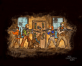 Scooby Doo and the Gang Take the Door