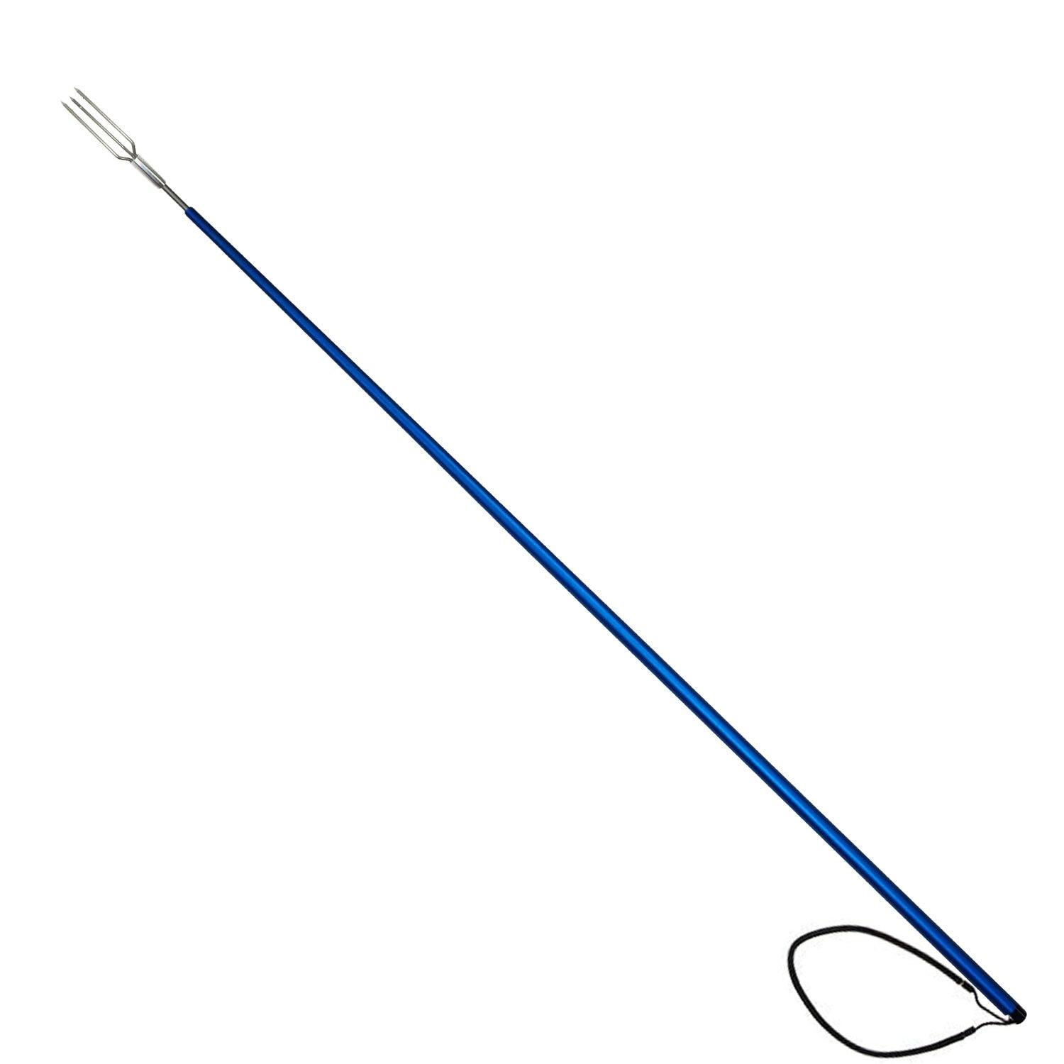 Palantic Azure Trident 4ft Aluminum Pole Spear w/ 3 Prong Barbed Paralyzer