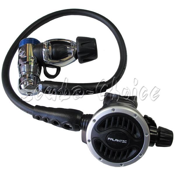 Scuba Diving Palantic AS103 Yoke Regulator Adjustable Second Stage w/ 27" Hose