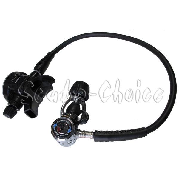 Scuba Diving Palantic AS105 Yoke Regulator Adjustable Second Stage w/ 27" Hose
