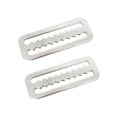 Scuba Dive Dive Stainless Steel Webbing Weight Belt Keeper, Pair