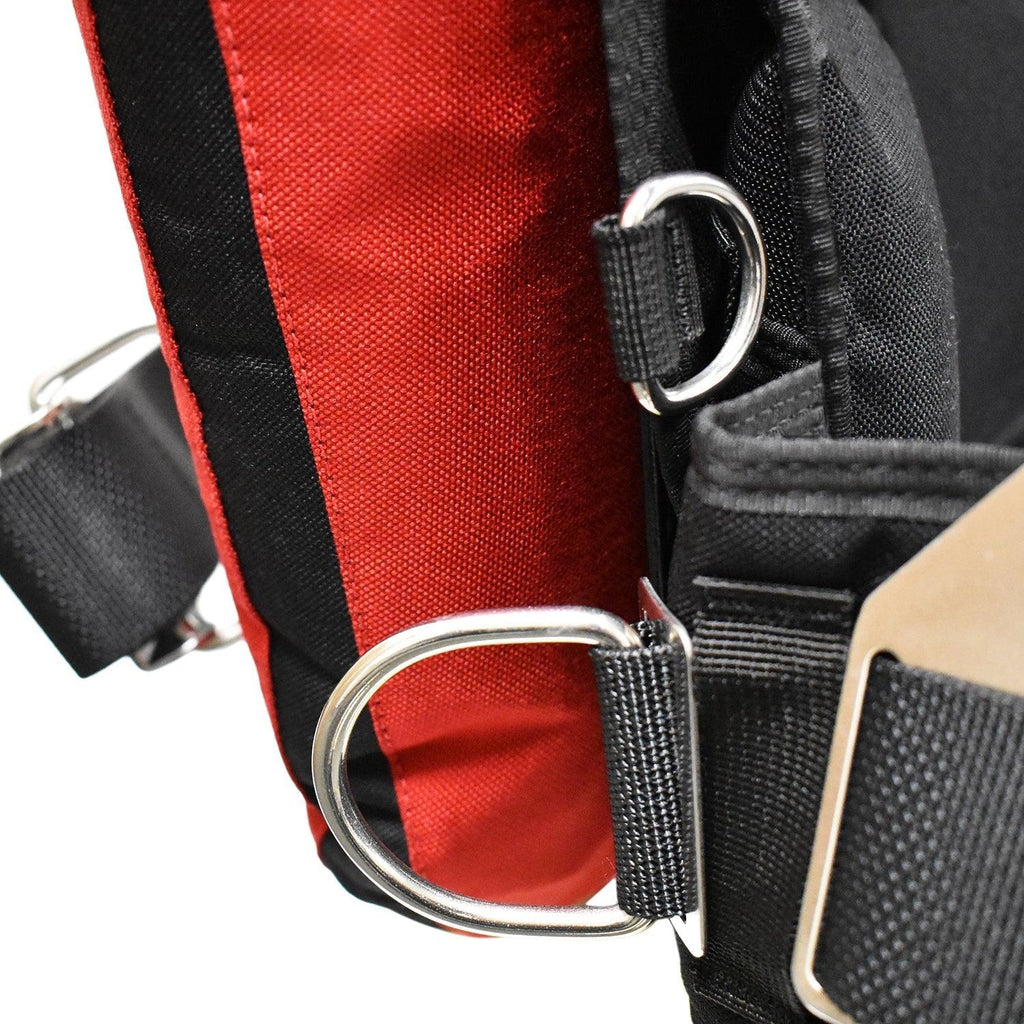 Palantic Donut Wing Single Tank Harness System, Red