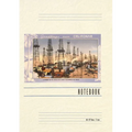 Vintage Lined Notebook Greetings from California, Oil Wells