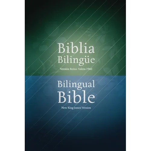 Biblia Bilingue-PR-Rvr 1960/NKJV - Hardcover