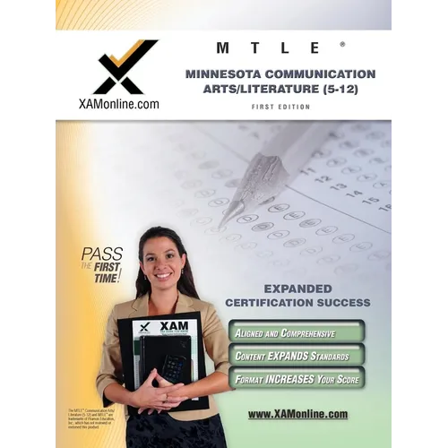 Mtle Minnesota Communication Arts/Literature (5-12) Teacher Certification Test Prep Study Guide - Paperback