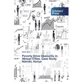 Poverty Drive Insecurity in African Cities, Case Study Nairobi, Kenya - Paperback