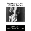 Renascence and Other Poems - Paperback