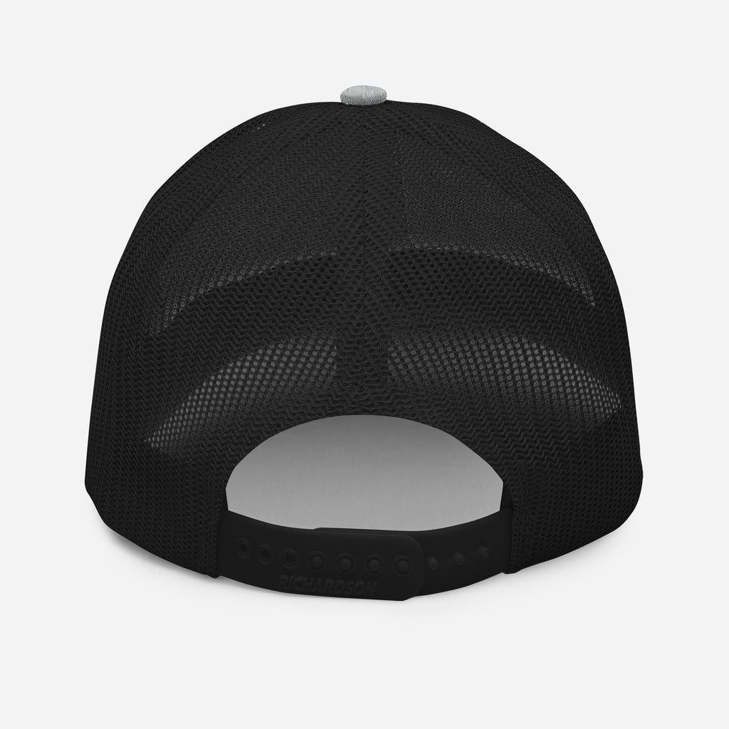 Never Forget 9/11 Thin Red Line Trucker Hat