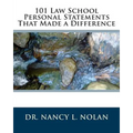 101 Law School Personal Statements That Made a Difference