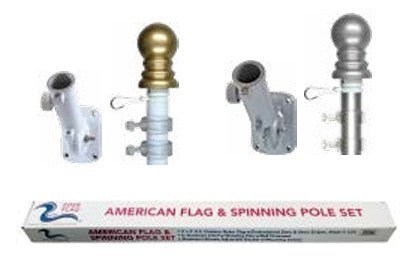 Spinning Flag Pole Sets