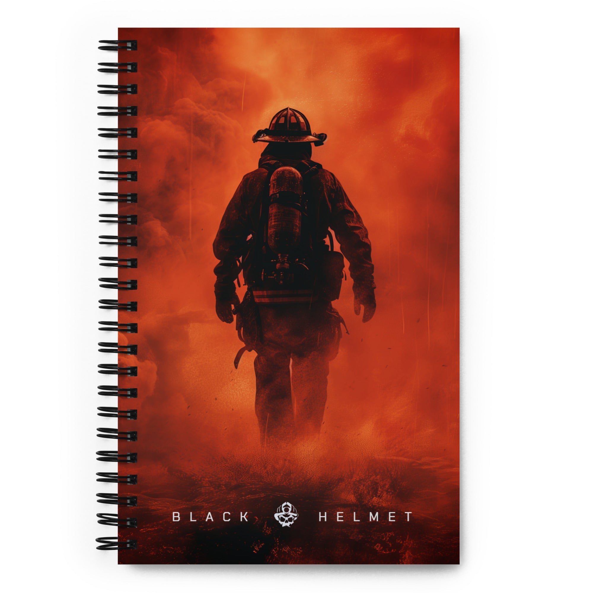 Into the Heat Firefighter Notebook – 140 Dotted Pages