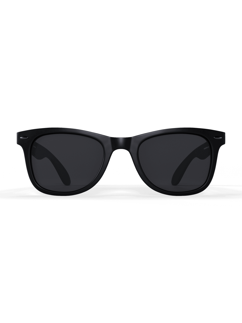 Blackout Square Running Sunglasses - Polarized UV400 for Men & Women