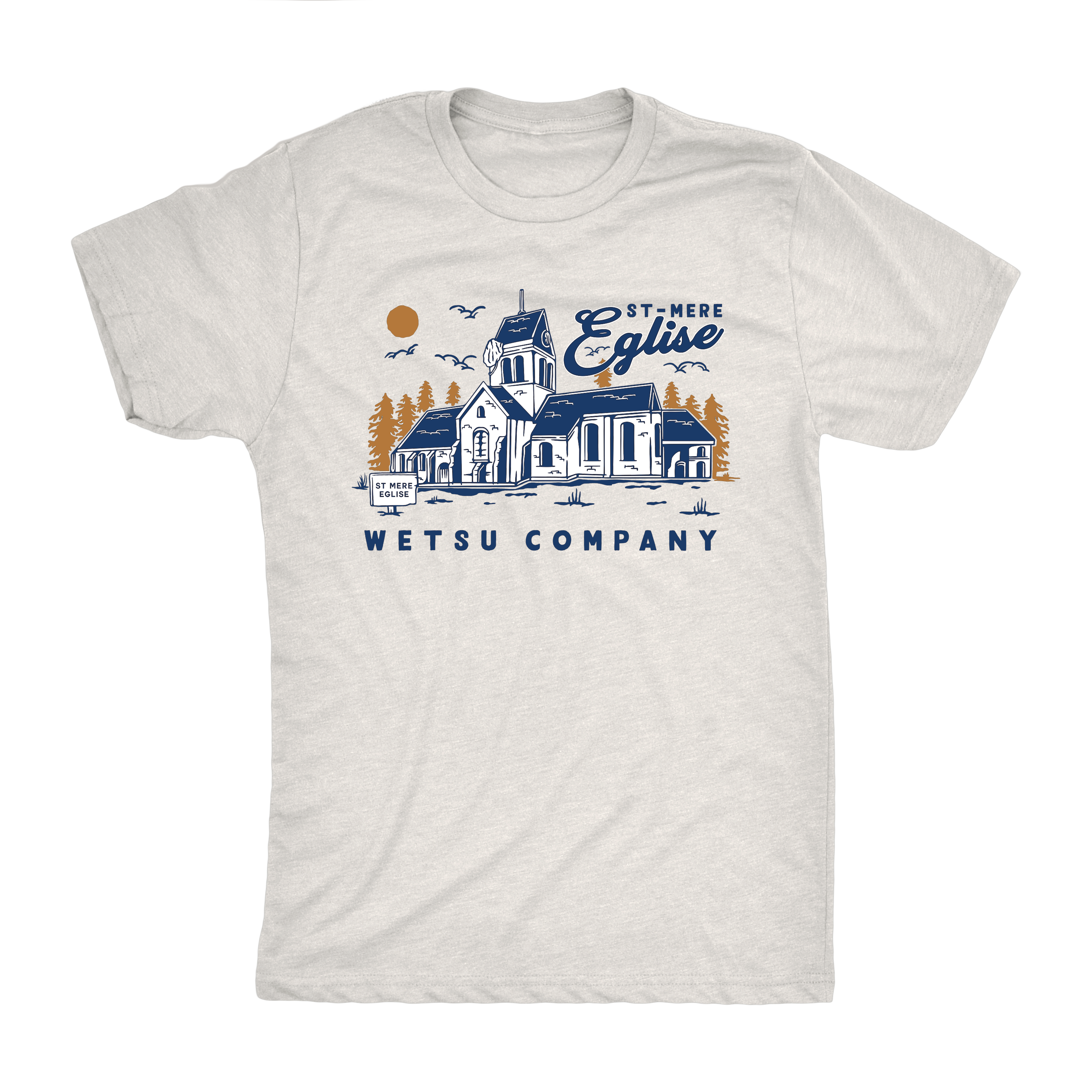 St Mere Eglise Athletic Shirt