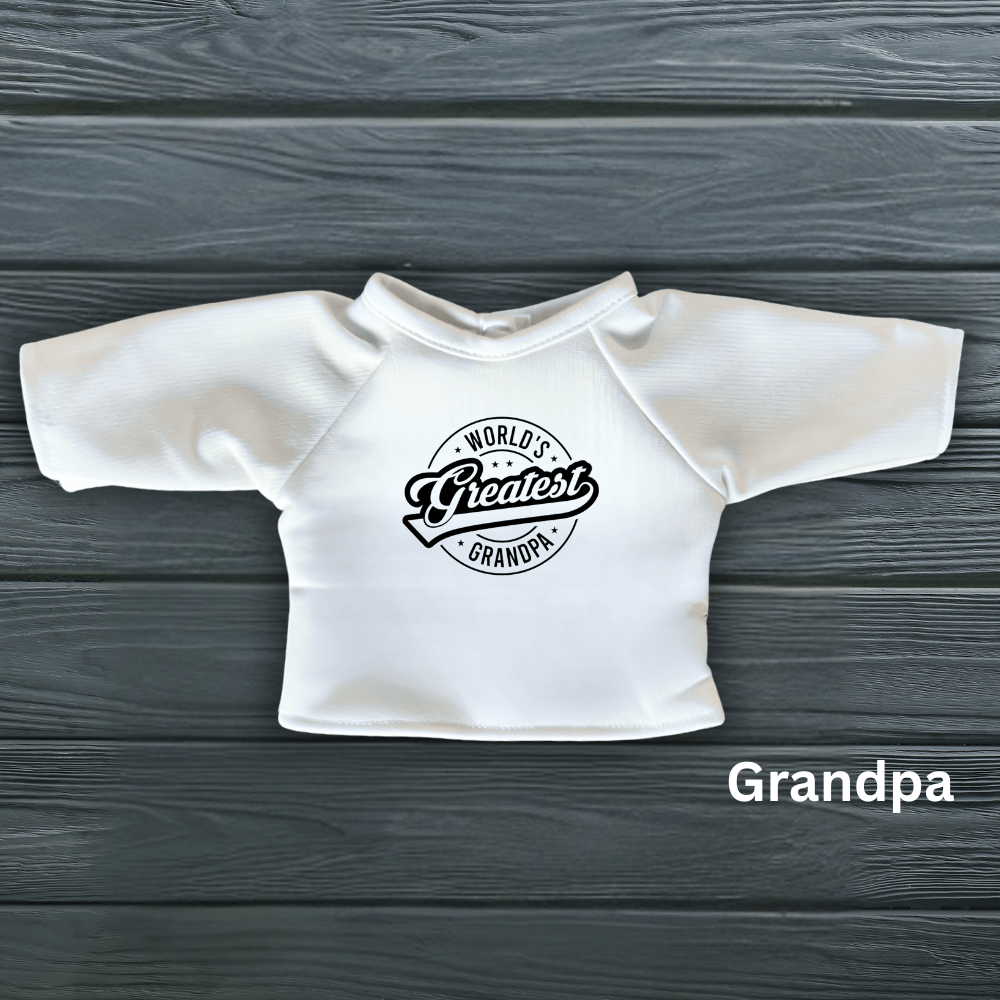 Custom Doll Clothing | Personalized Doll T Shirt