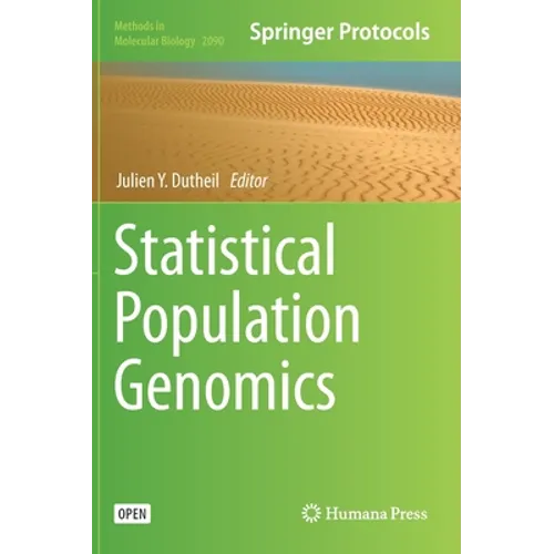 Statistical Population Genomics - Hardcover
