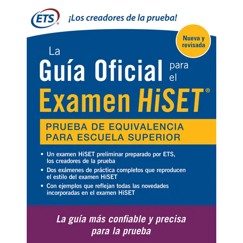 La Guia Oficial Para El Examen Hiset - Paperback