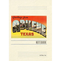 Vintage Lined Notebook Greetings from Abilene, Texas