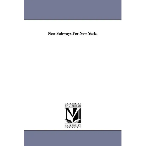 New Subways for New York