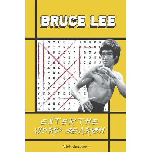 Bruce Lee: Enter the Word Search: A Bruce Lee Activity Book - Paperback