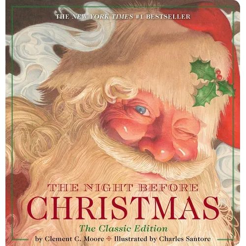 The Night Before Christmas Oversized Padded Board Book: The Classic Edition - Board Book