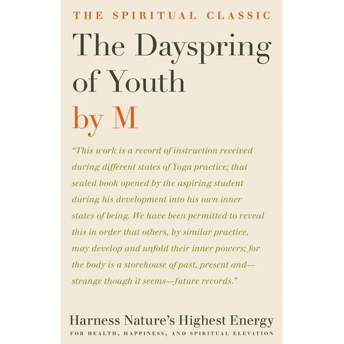 The Dayspring of Youth - Paperback