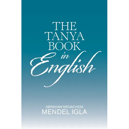 The Tanya Book in English - Paperback