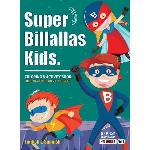 Super Billallas Kids: Coloring & Activity Book. - Paperback