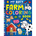 My Busy Farm Coloring Book - Paperback