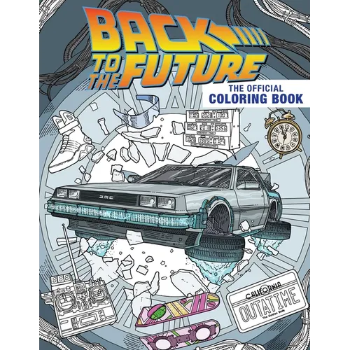 Back to the Future: The Official Coloring Book - Paperback