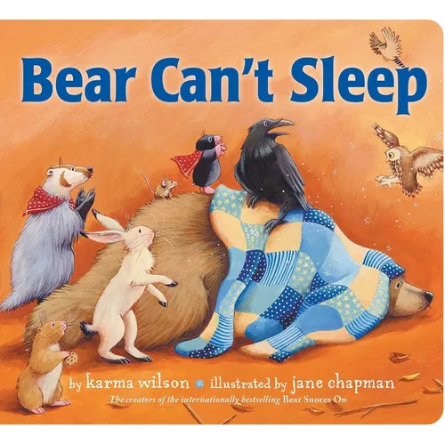 Bear Can't Sleep - Board Book