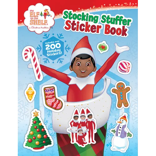 The Elf on the Shelf: Stocking Stuffer Sticker Book - Paperback
