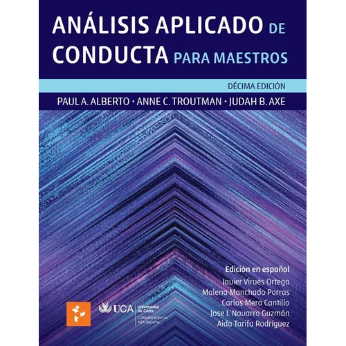 Análisis Aplicado de Conducta para Maestros [Paperback] - Paperback