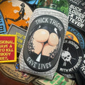TGJ Neoprene TactiCooler - Thick Thighs Save Lives