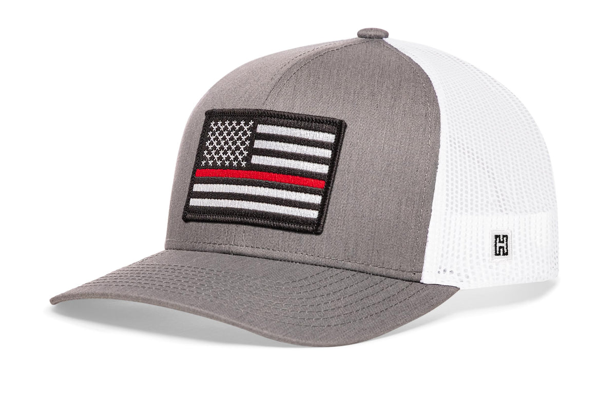 Thin Red Line Trucker Hat  |  Fire Snapback