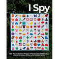 I Spy 100 Foundation Paper Pieced Quilt Blocks - Paperback