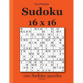Sudoku 16 x 16: 100 Sudoku puzzles Volume 1 - Paperback