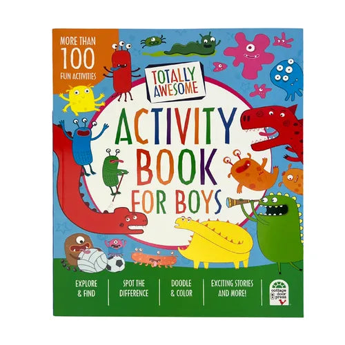 Totally Awesome Activity Book for Boys - Paperback