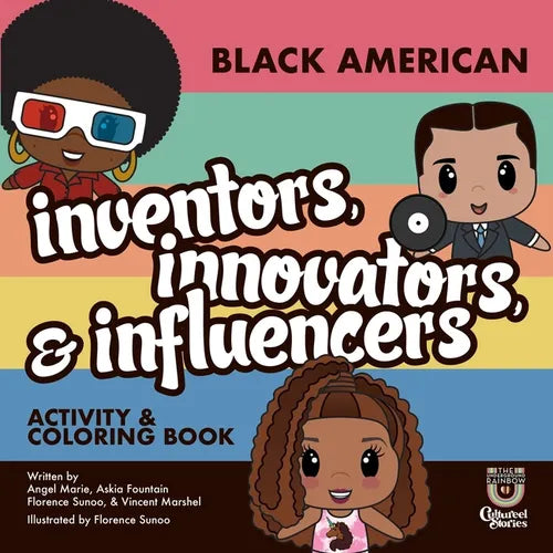 Black American Inventors, Innovators, & Influencers: Activity & Coloring Book - Paperback