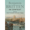 Benjamin Britten in Context - Paperback