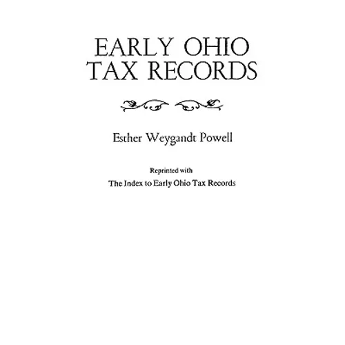 Early Ohio Tax Records (Indexed)