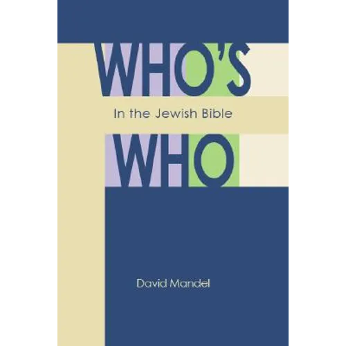 Who's Who in the Jewish Bible - Paperback